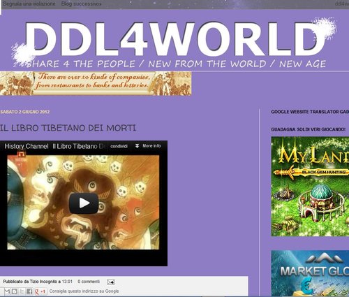 ddl4world's profile picture. Blog di attualità, informazione guadagno online. Seguiteci quando potete. Nuovi update COMING SOON.