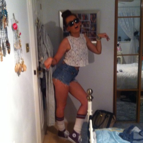 20, tanning and getting my goggles on.  Lets pardy ✊