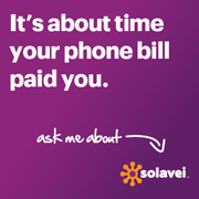 SOLAVEI get UNLIMITED Talk, Text, Data & 4G Nationwide Cell Service for only $49 a month, with NO Contract ... Plus you can earn Unlimited INCOME