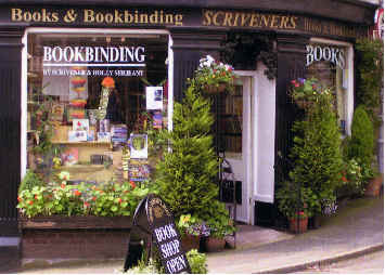 Voted one of the Guardian's best 10 second-hand bookshops. We have 40,000 books, an in-house bindery and a tiny Victorian museum. And a harmonium you can play.