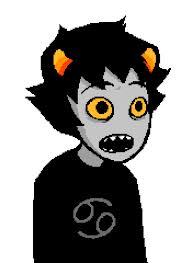 Sometimes Karkat sees things.  Horrible things.

THIS IS A PARODY ACCOUNT, YOU STUPID PIECE OF SHIT.
I CAN'T BELIEVE I EVEN HAVE TO EXPLAIN THAT TO YOU.