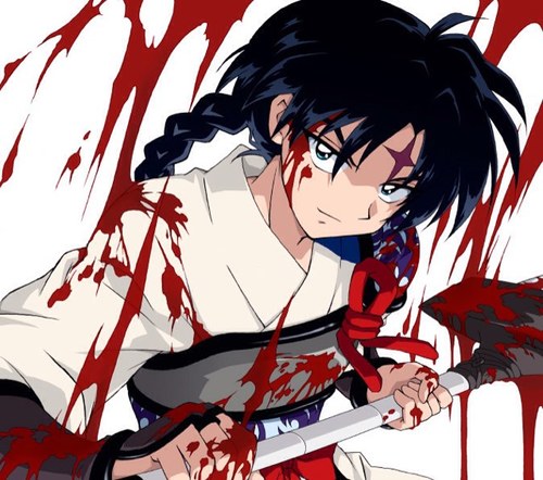 My Name Is Bankotsu. Halberd Welding Human & Leader of the Seven Man Army.