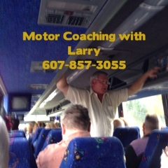 Larry Teeter, Professional Tour Guide. Bus trips to NYC, Atlantic City, Casino's, Concerts, Sports & much, much more! Facebook me or CALL 607-857-3055