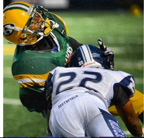 Southfield Highs Corner back/Strong Safty #22 Up and Coming Im going D-1