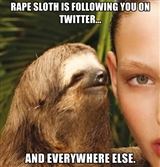 Rape Sloth