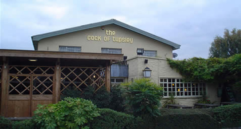 The Cock of Tupsley has a fantastic picturesque setting on the edge of Hereford offering two for one on all mains and great chilled beers.