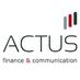 ACTUS finance & com (@ACTUS_FC) Twitter profile photo