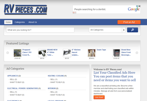 RVPiecescom's profile picture. RV http://t.co/OkbSjMekxj is a FREE online Classified for RV and Trailer Parts and Pieces. Visit us at http://t.co/WxrTFHCZkO