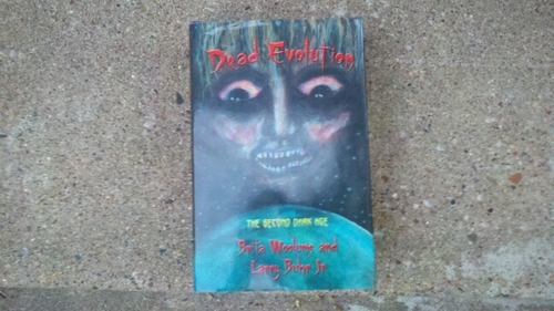 authors, dead evolution the second dark age touches on the zombie virus evolution. check us out on facebook. book out now baby!