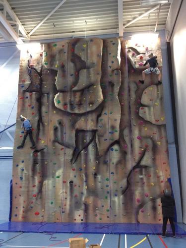CCCU's first Rock Climbing Society! Follow then Climb.