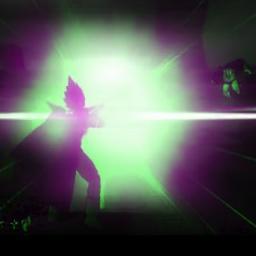 The finishing beam of king vegeta  powerful enough to shake an entire planet to its core maybe even destroy it