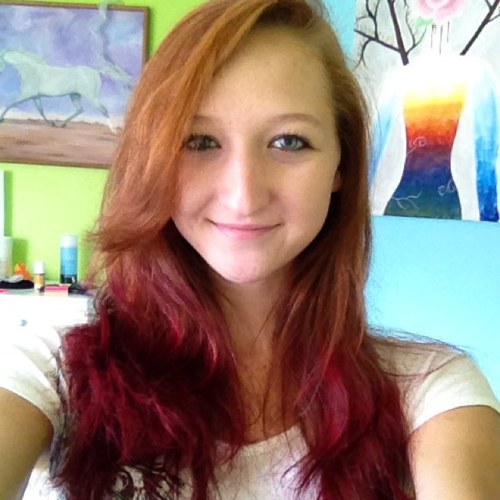 I'm a smart ass. I'm a red head. I'm an artist.