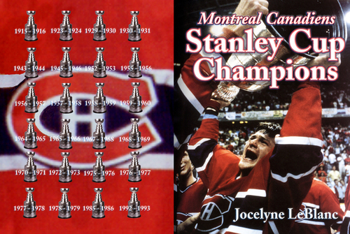 Montreal Canadiens-Stanley Cup Champions focuses on each of the Montreal Canadiens 24 Stanley Cup winning seasons.