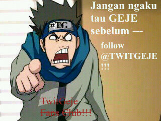 Hey geje lo! 
 Ngapain sih nge-twit kagak jelas? 
 Dasar!!! »Media Hereuy Bandung« | Kegejean ini berawal ketika abdul lahir ( º̩̩́_º̩̩̀) | #TG ~Cek favoritnya!