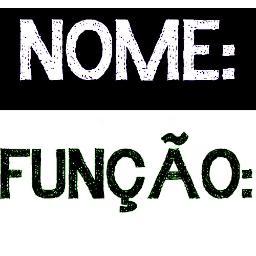 Nome: você | Função: Me seguir! Sigo todos de volta :D