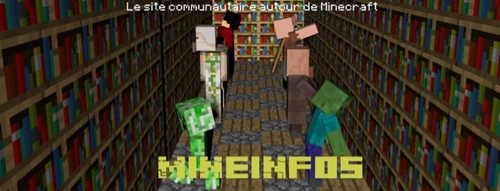 MineInfos, site communautaire sur #Minecraft. On a notre QG sur @aocraft