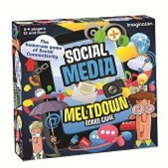 This board game gently pokes fun at our obsession with Social Media. A game for 2-4 players over Age 12.