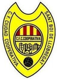 Club de Futbol Ciudad Cooperativa , del barrio Ciudad cooperativa, poblacion Sant Boi del Llobregat.