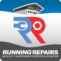 Running Repairs is a Satellite, I.T. & Maintenance  company based in the 3 Valleys, France. Covering the Savoie Alps & beyond.