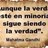 Verdad