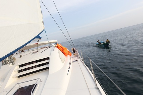Luxury Sailboat Charters on the East Coast and West Coast of Sri Lanka