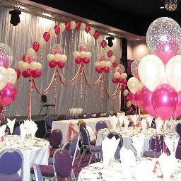 wedding & party decorators, we can supply all your party needs from balloons displays to chair cover & sash hire to table centre pieces and lots more .....