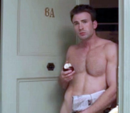 You know me as Captain America the First Avenger. I think being frozen for so long warped my thought pattern... BOOBIES.