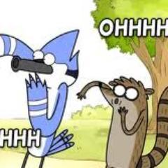 OOOOOHHHHH.....We like slacking off, video games and punchies. *Original RegularShow Twitter*