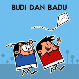 budidanbadu's profile picture. Komikstrip 4 panel dengan cerita garing. Terbitnya mingguan. Budi yang baju biru, Badu yang baju merah. Kami anak baik. Rating: Dewasa. contact@budidanbadu.com