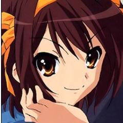 Kohnichiwa! Haruhi here! I'm 17 years young, student at North High, and leader of the S.O.S Brigade! Taken: @Kyon♥! [RP]