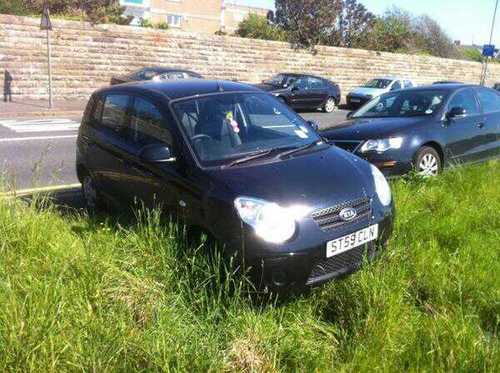 A place for everyone to share there images of people that park like twats.