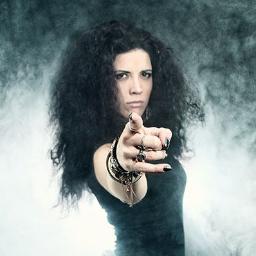 Diamond Beast's (European All Female Iron Maiden Tribute) Singer