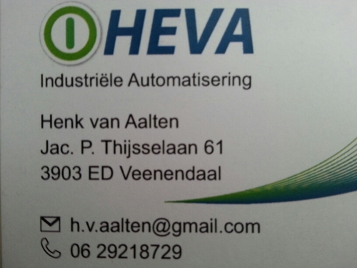 HevAveenendaal's profile picture. owner HevA industriële automatisering/programmeren/afname machines/robots programmeren/schakelkast/installatie/offshore/industrie