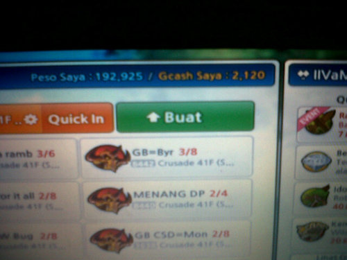 Jual I'd game online.