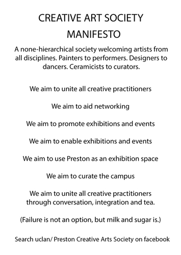 Creative Art Society Profile