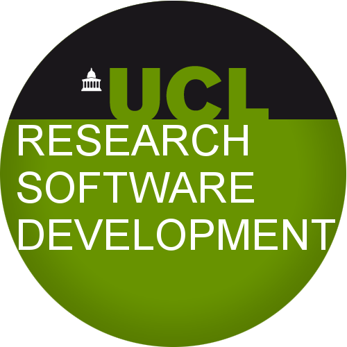 uclrcsoftdev's profile picture. @UCL Research Software Development Group