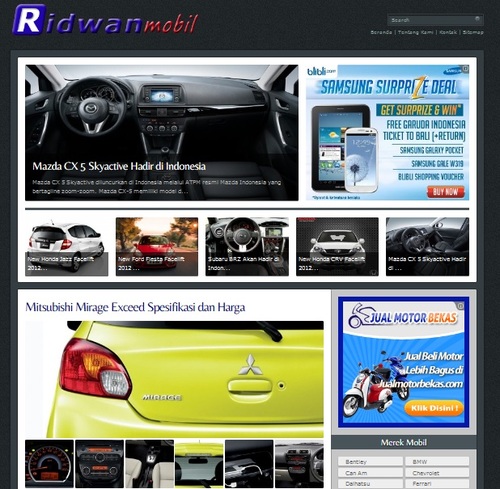 Situs berita dan galeri otomotif Indonesia, kirim foto dan artikel tentang mobil modifikasi kamu ke contact@ridwanhanif.com