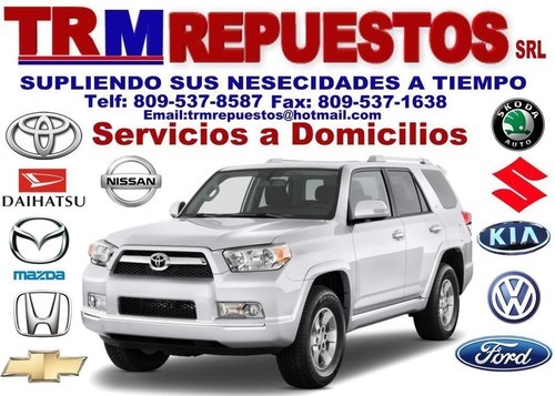 trmrepuestos's profile picture. trm repuestos es una empresa dedicada a sus clientes la misma se carateriza en la venta de piezas de vehiculos de todas las marca en general, cont. 809-537-8587
