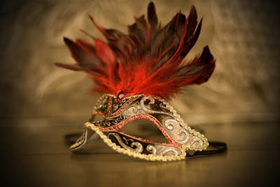Extravagant masquerade ball held in Edinburgh