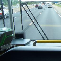 On the roads 'n' rails of Ontario's inter-regional public transit system.