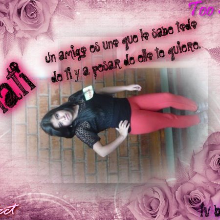 soy una xiqa super xv alegre estudio diseño de modas, trabajo por las tardes, me gusta salir siempre salir con mis amigos ..........