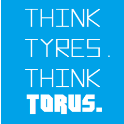 TorusVentures's profile picture. For all your tyre needs. Think Torus.