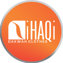 Tshirt Dakwah iHAQi menegaskan pemakainya untuk selalu berdzikir kepada Allah SWT.