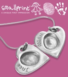 Capture a moment in time with our beautiful jewellery which captures your loved one's fingerprints, hand and footprints, artwork and writing in fine silver.