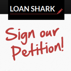 Help us fight loan sharks and keep innocent people from drowning in debt.