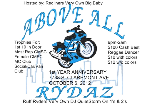 AboveAllRydaz's profile picture. We are a hot new motorsport club that promotes positivity and unity amongst different races