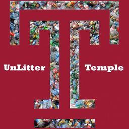 UnLitterTemple's profile picture. Temple University is dirty. Help us clean it up!