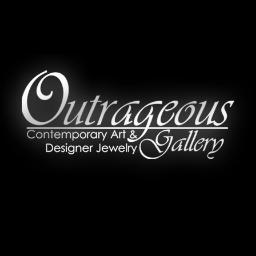 Outrageous Gallery is proud to carry artworks by American artists which include works in glass, metal, ceramics, wood and mixed media.