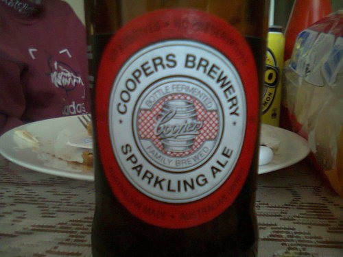 I drink a lot of beer