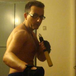 i am a skoda auto parts salesman and in my spare time i do martial arts.
